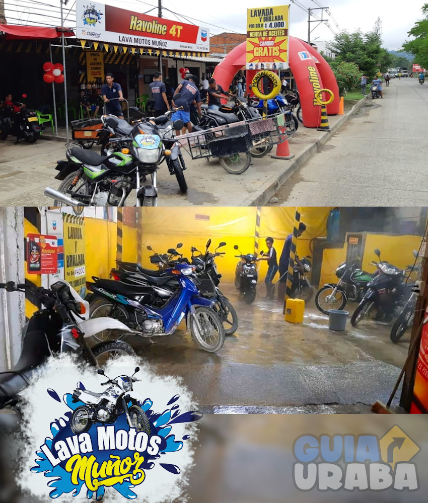 Lava motos y cascos muñoz