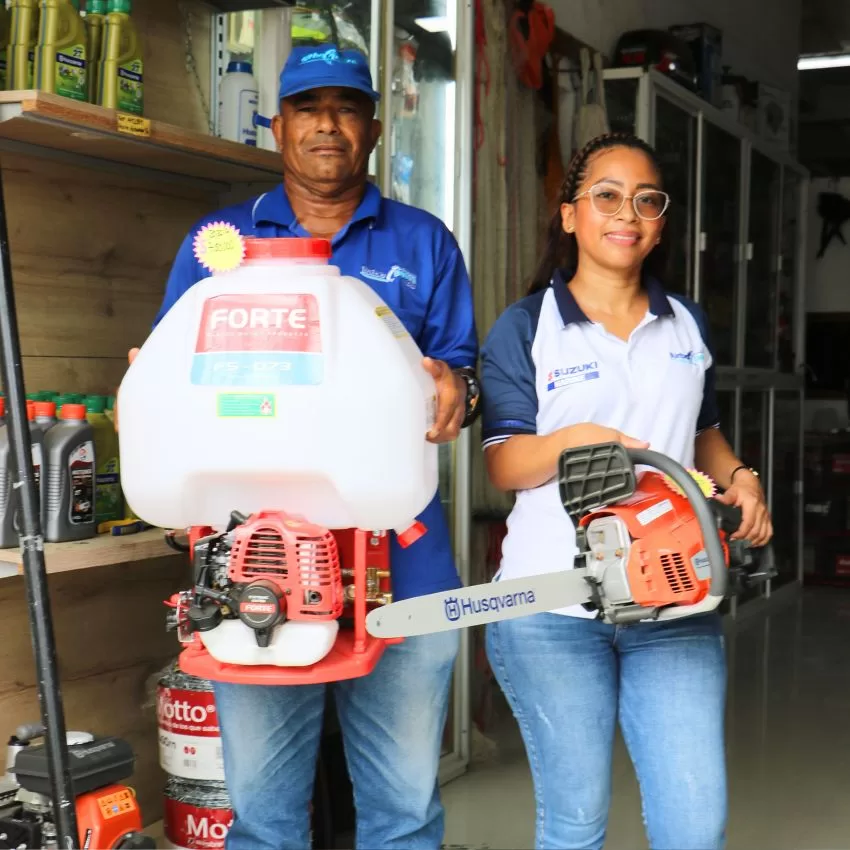 Motores de fumigar, Motosierras