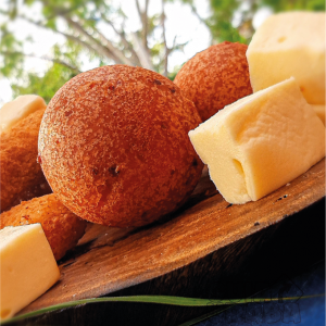 buñuelos de mozarella