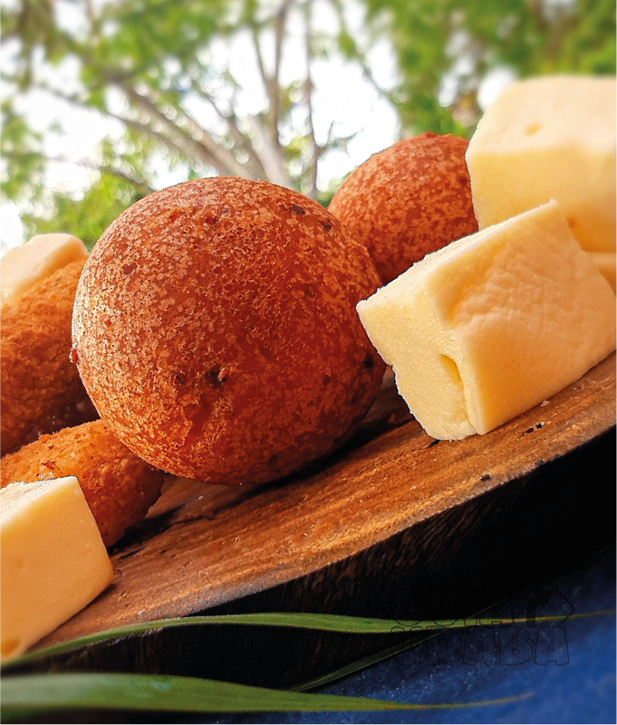 buñuelos de mozarella