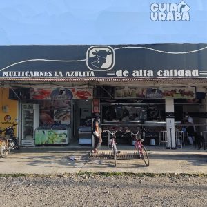 Carnicería Multicarnes la Azulita plaza de mercado fachada
