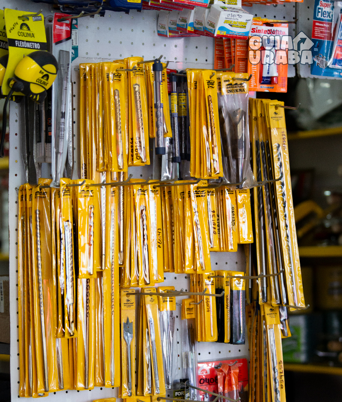 Brocas de la ferretería e apartadó torniguayas