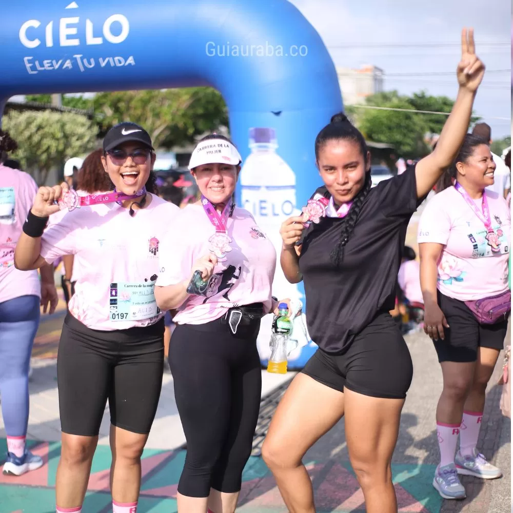 Carrera de la Mujer en Chigorodó